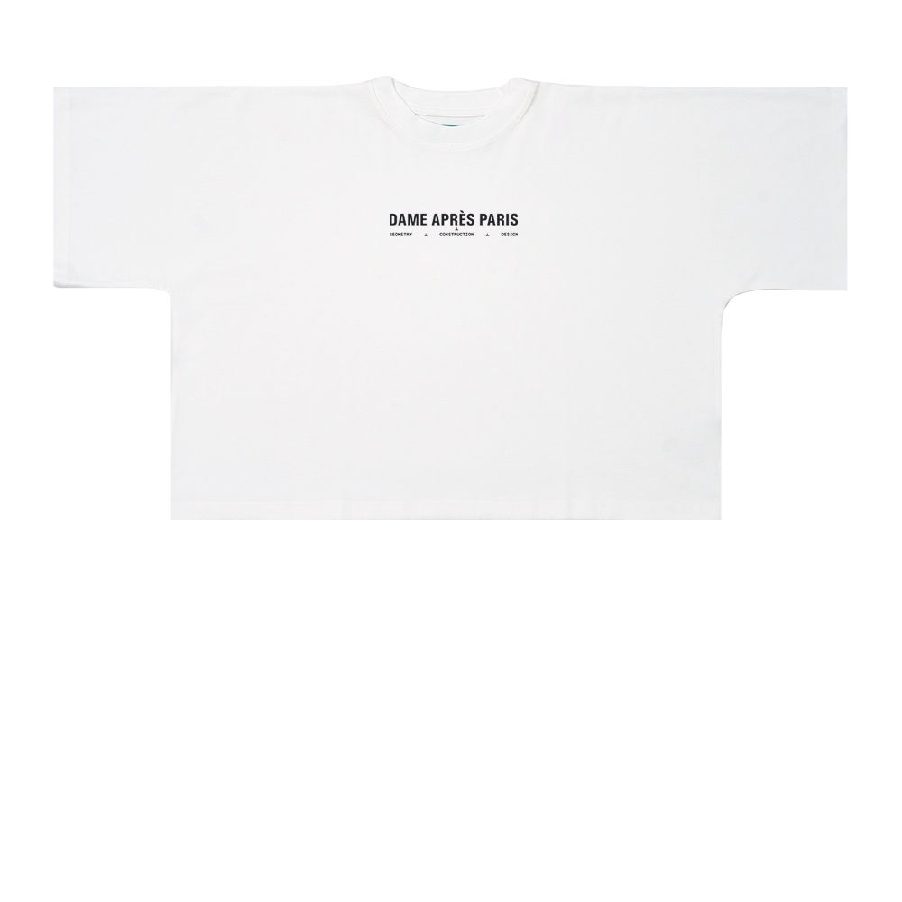Dame Apres Paris GCD Weißes Uniform-T-Shirt