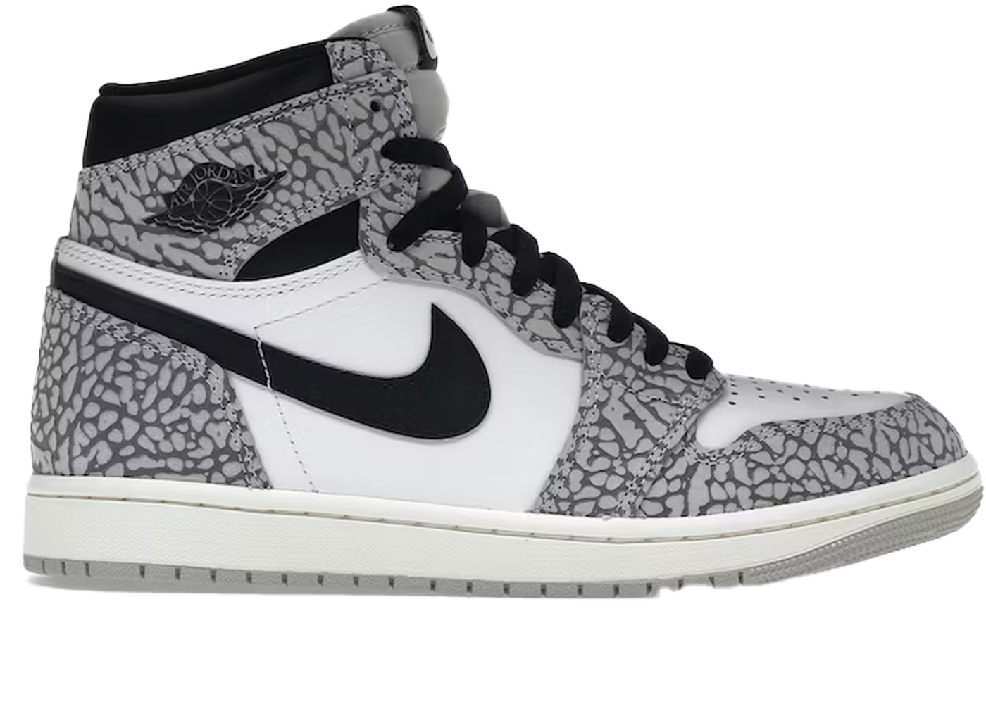 Jordan 1 Retro High OG White Cement
