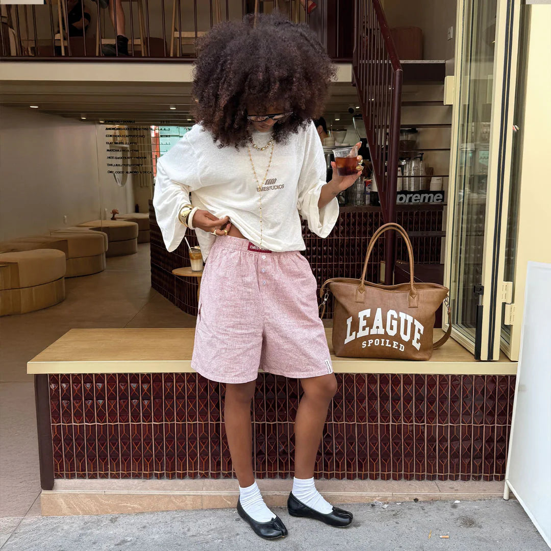 Eme Studios Llaut Jammies LS Cherry Vichy