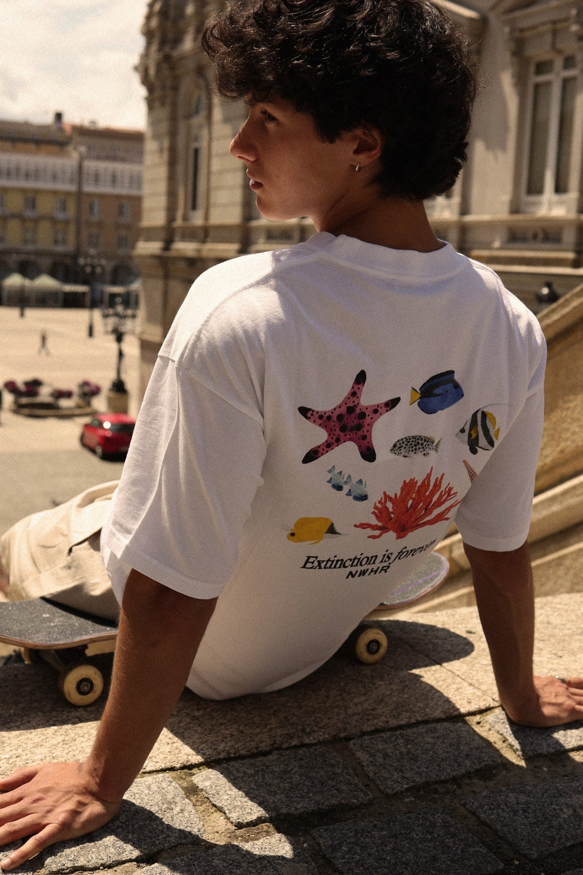 Nwhr Extinction Is Forever T-Shirt White