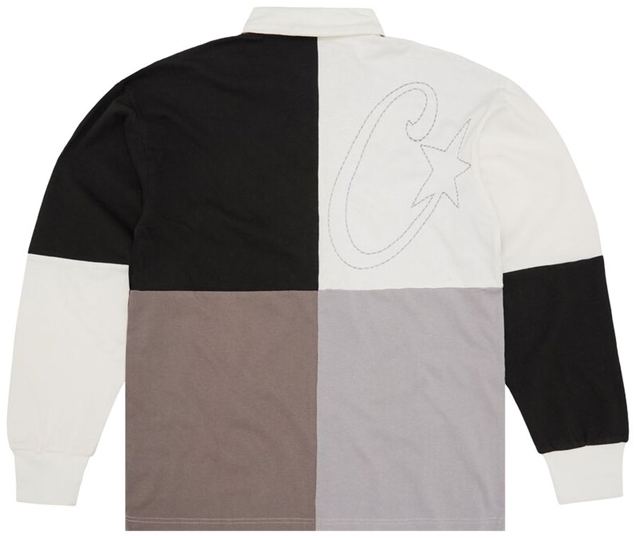 Corteiz Rugby-Shirt „Graustufen“