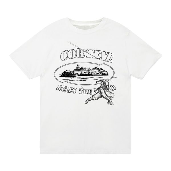 Corteiz Ninja Alcatraz Tee Weiß