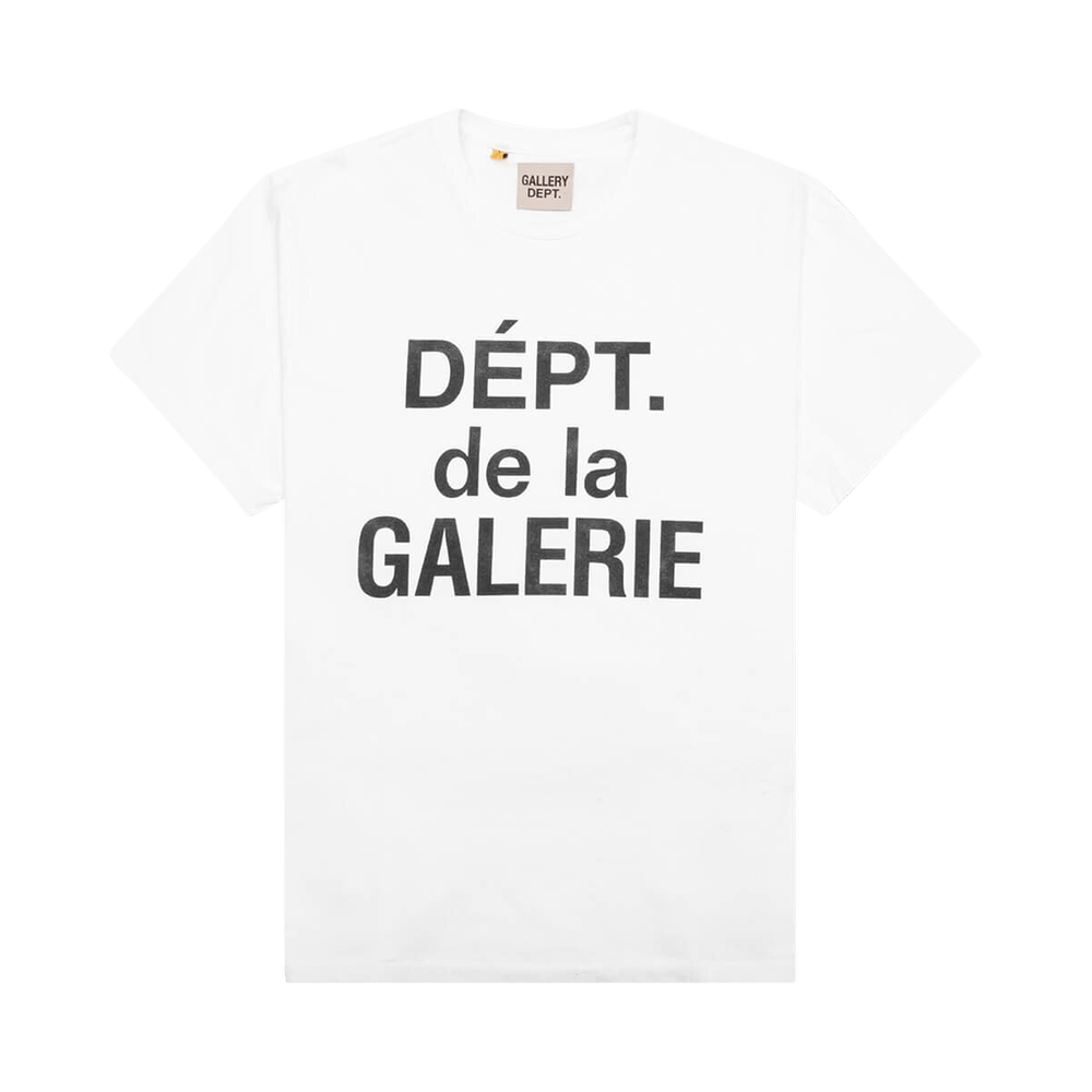 Gallery Dept. Dept De La Galerie Classic T-Shirt 'Weiß'