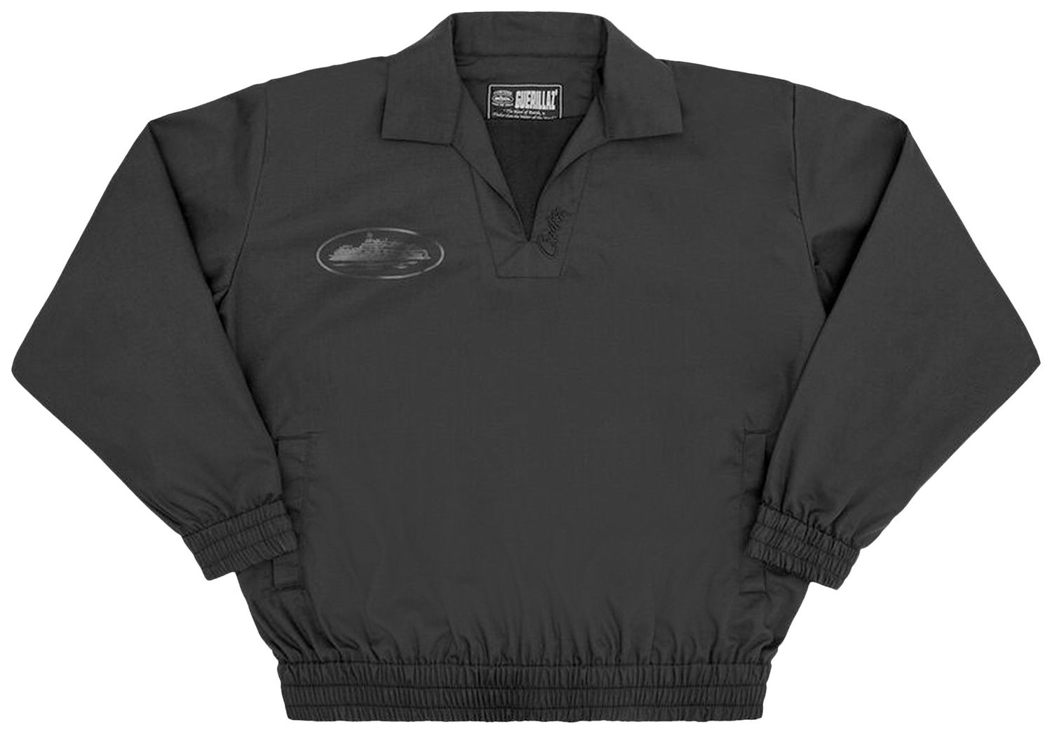 Corteiz Guerillaz Drilltop 'Triple Black'