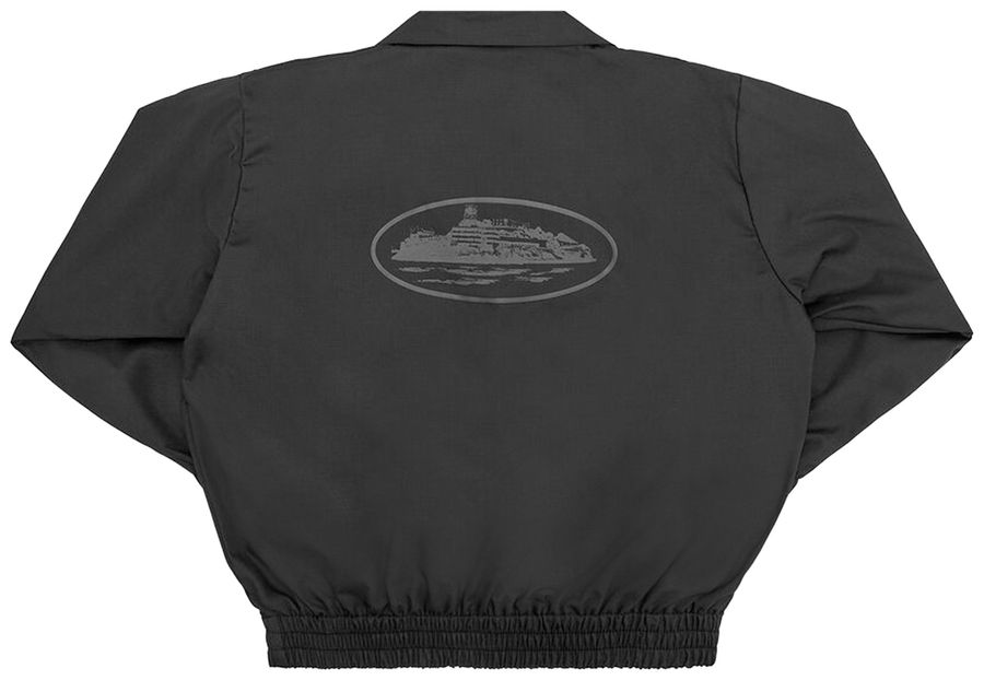 Corteiz Guerillaz Drilltop 'Triple Black'