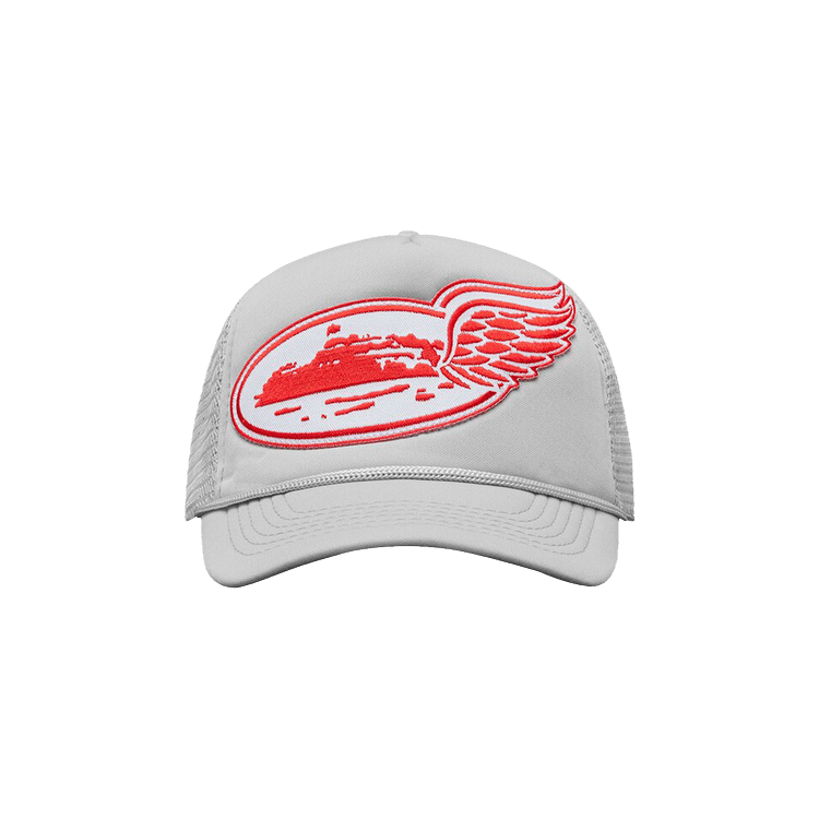 Corteiz Trucker Wing Hat Grey