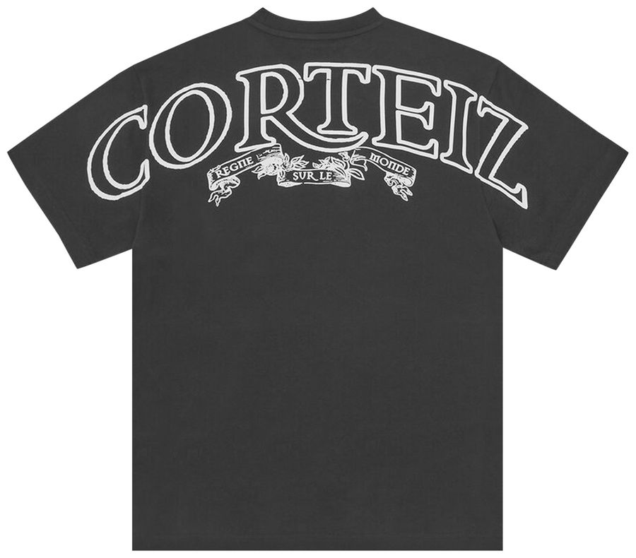 Corteiz Royale Heavyweight Tee Schwarz