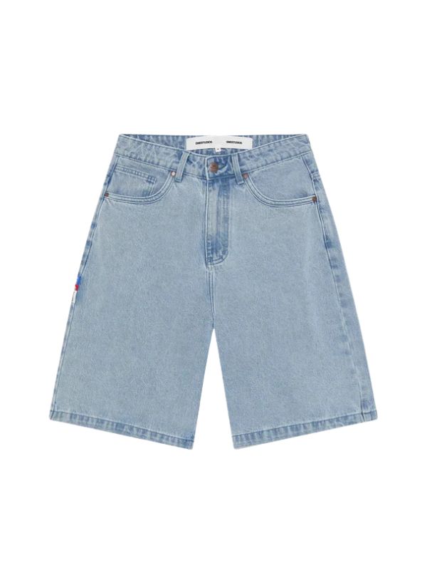 Eme Studios Andy Cloudy Denim Jorts