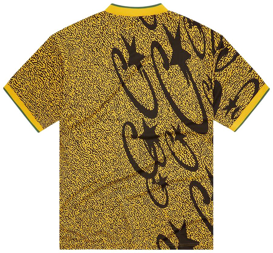 Corteiz Carni Stellations Football Jersey Yellow