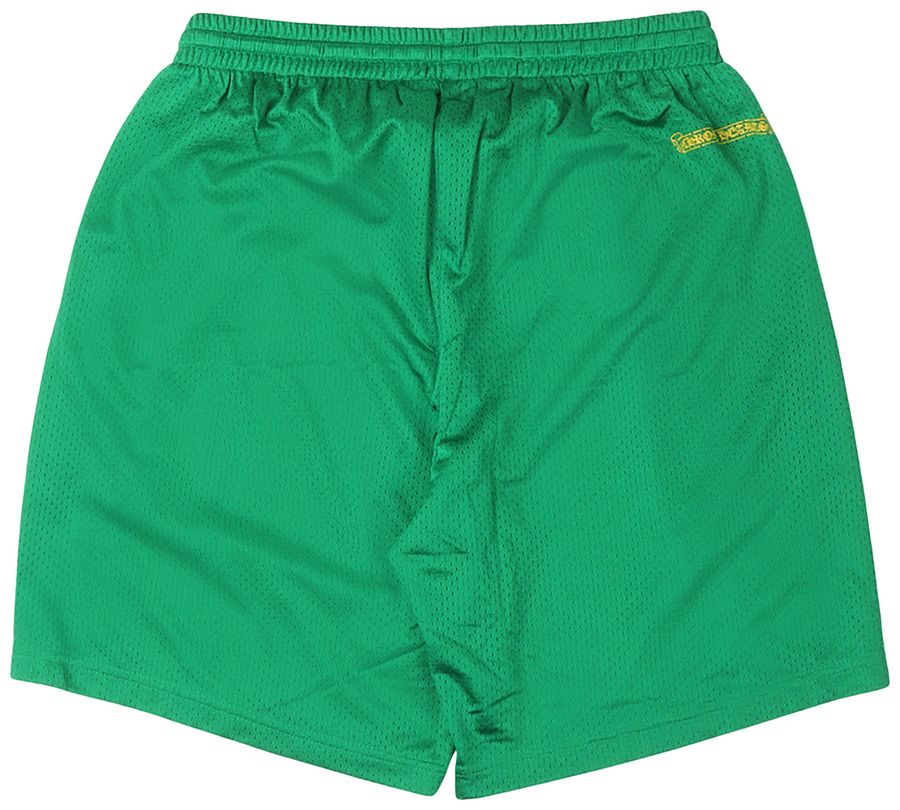 Chrome Hearts Sports Mesh Up Warm Shorts Green