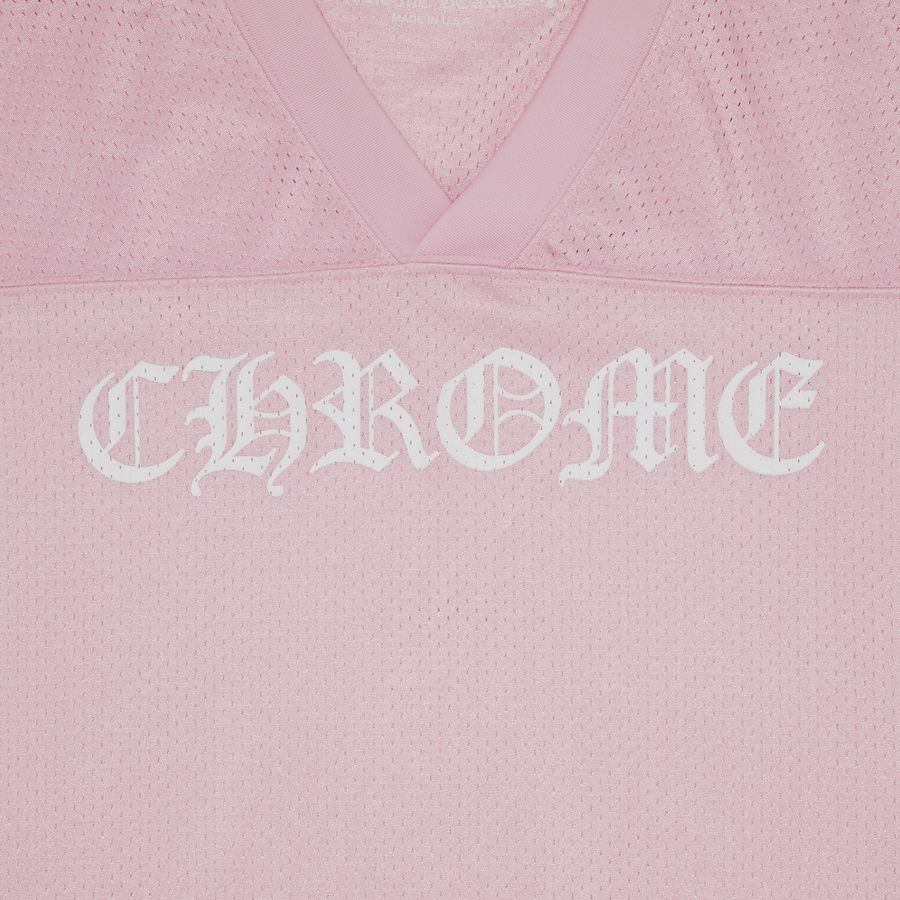 Chrome Hearts Love You Mesh Warm Up Sports Jersey Pink