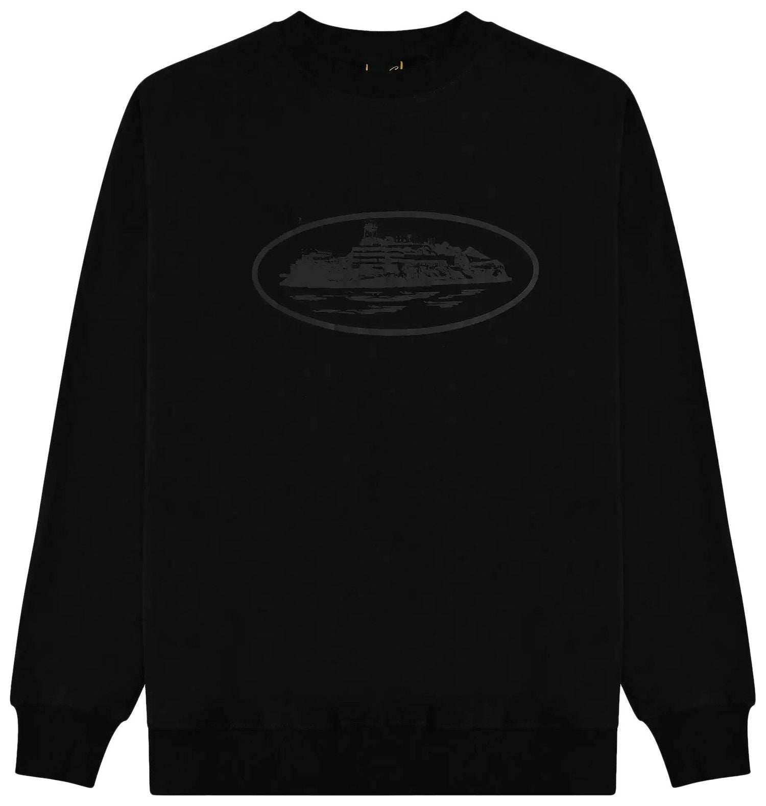 Corteiz OG Alcatraz Sweatshirt „Triple Black“