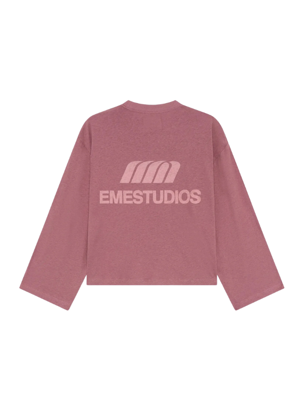 Eme Studios Cotten Burgundy Long Sleeve