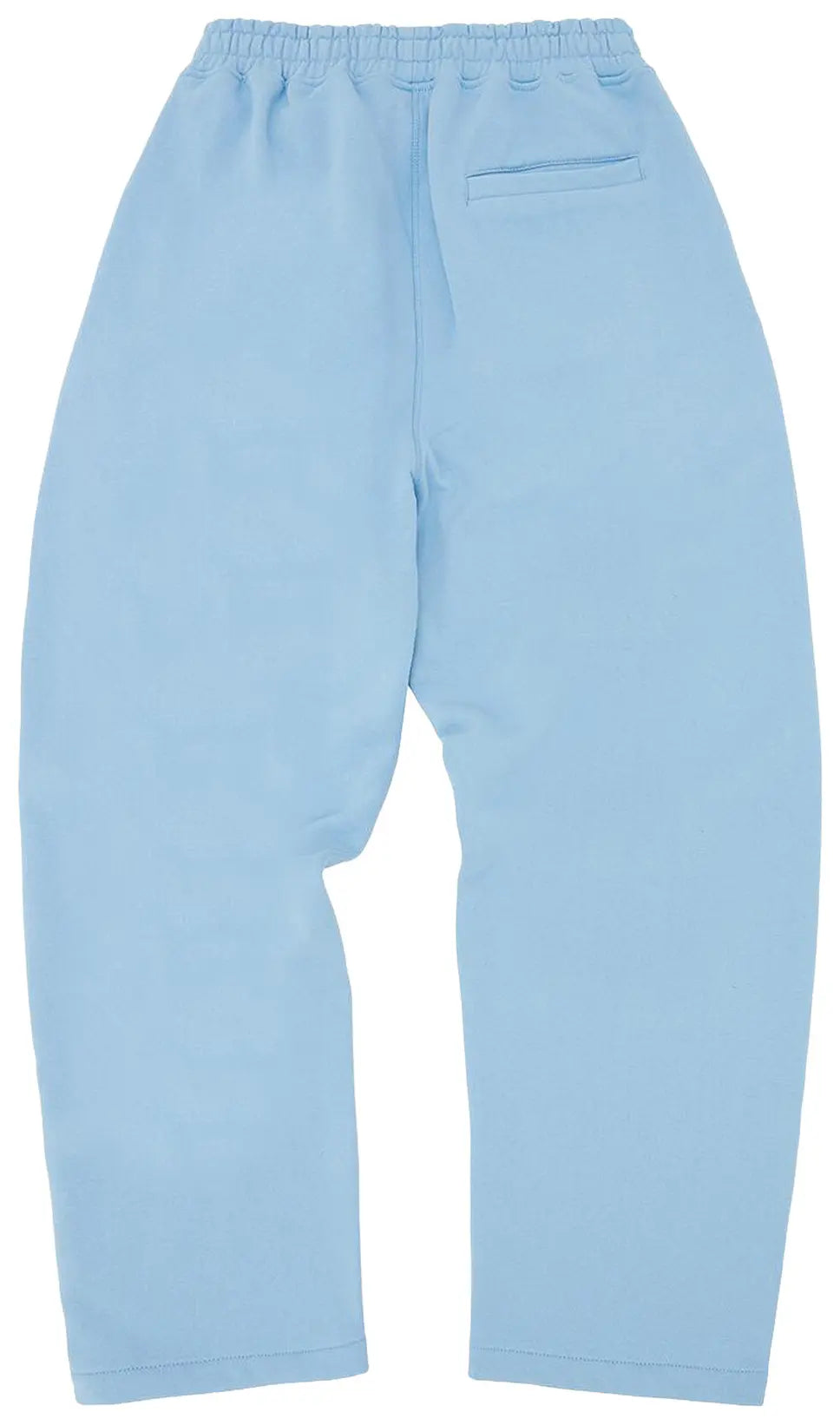 Corteiz Island Puff Print Open Hem Sweatpant Babyblau