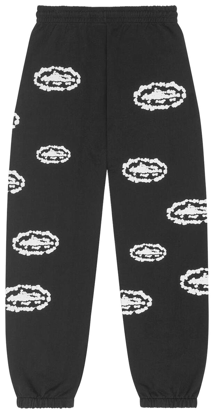 Denim Tears x Corteiz Baumwoll-Jogginghose mit Kranz in Schwarz