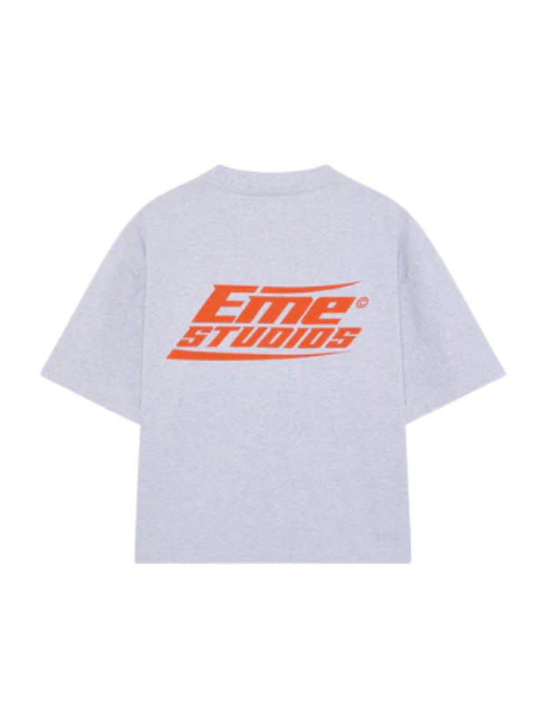 Eme Studios Cloiser Pearl Oversized Tee White