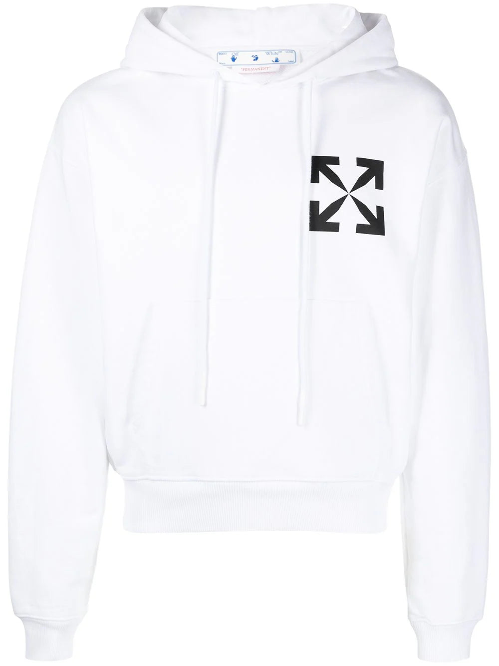 Off-White Single Arrow Hoodie White