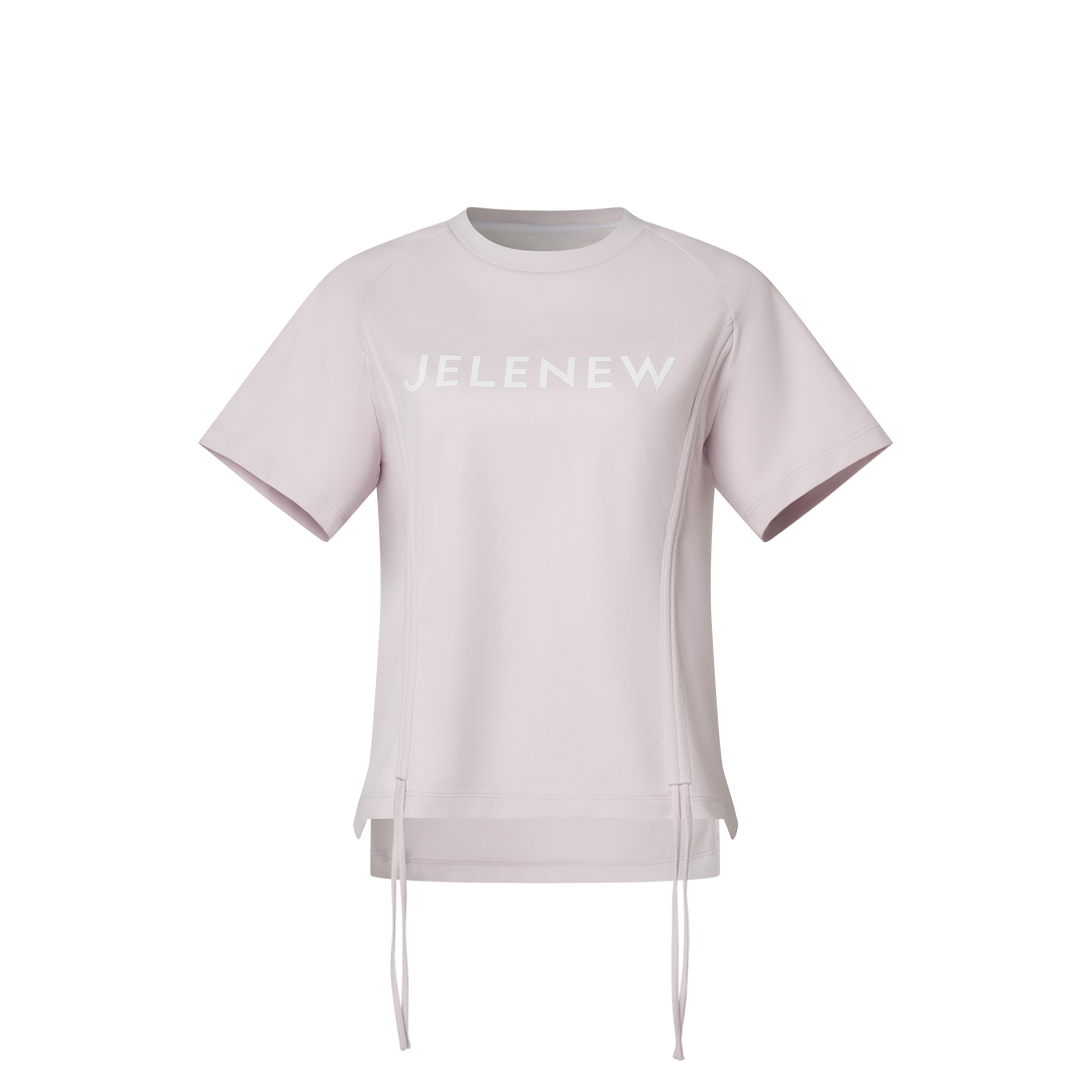 Jelenew Mont Blanc Short Sleeve T-shirt Light Purple