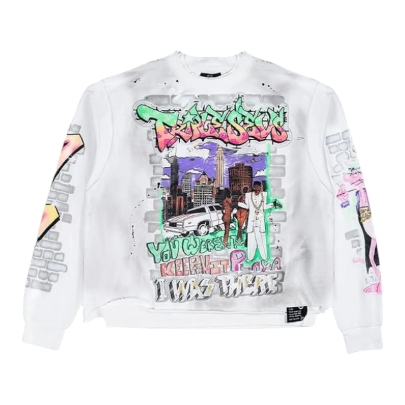 Triple Sevens Player L/S T-Shirt White