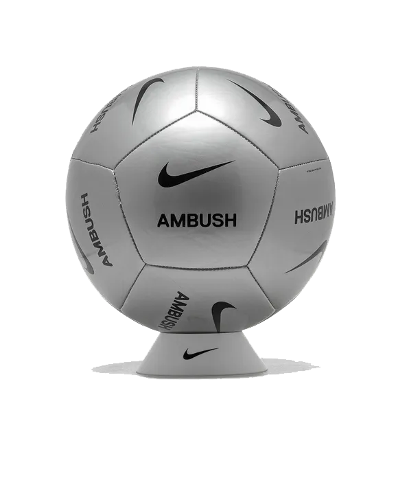 Nike x AMBUSH Football Metallic Silver / Black