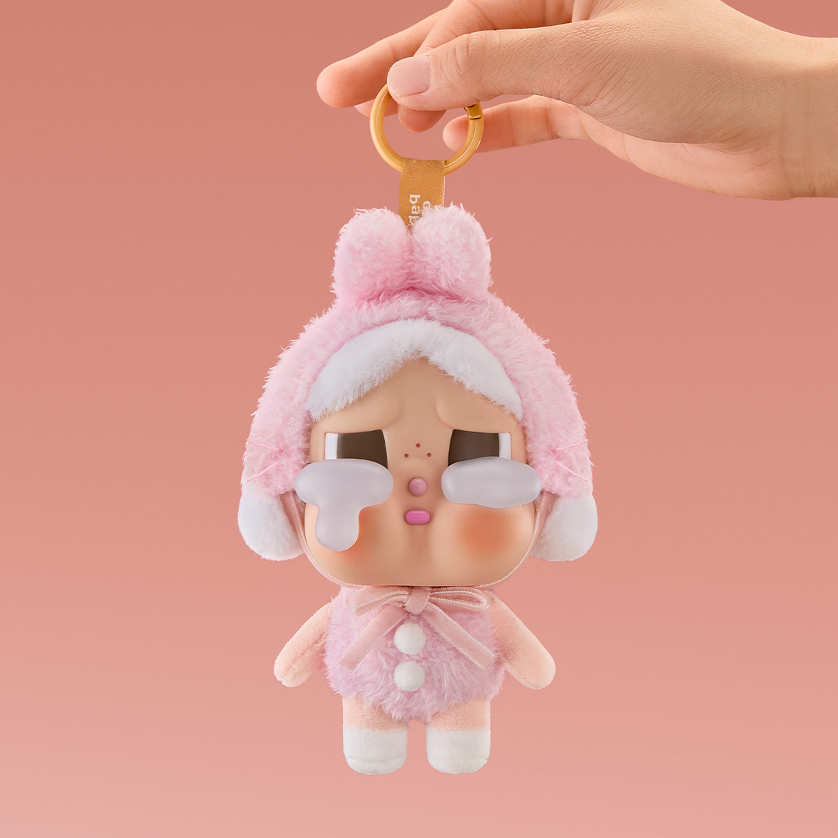 Pop Mart CryBaby Crying Again Series Vinyl-Gesicht Plüsch Einzel-Blindbox