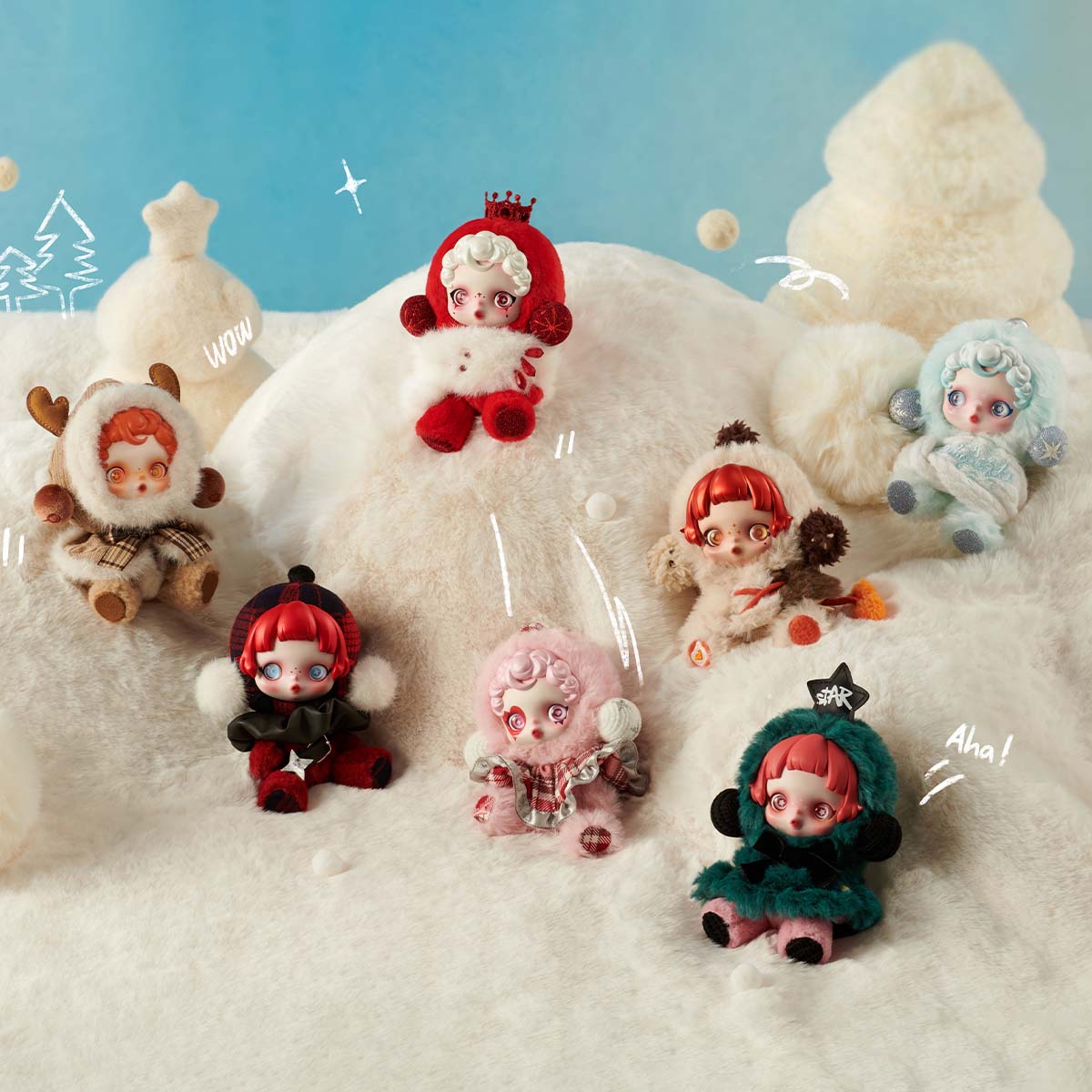 Pop Mart Sullpanda A Winter Symphony Series Single Blind Box