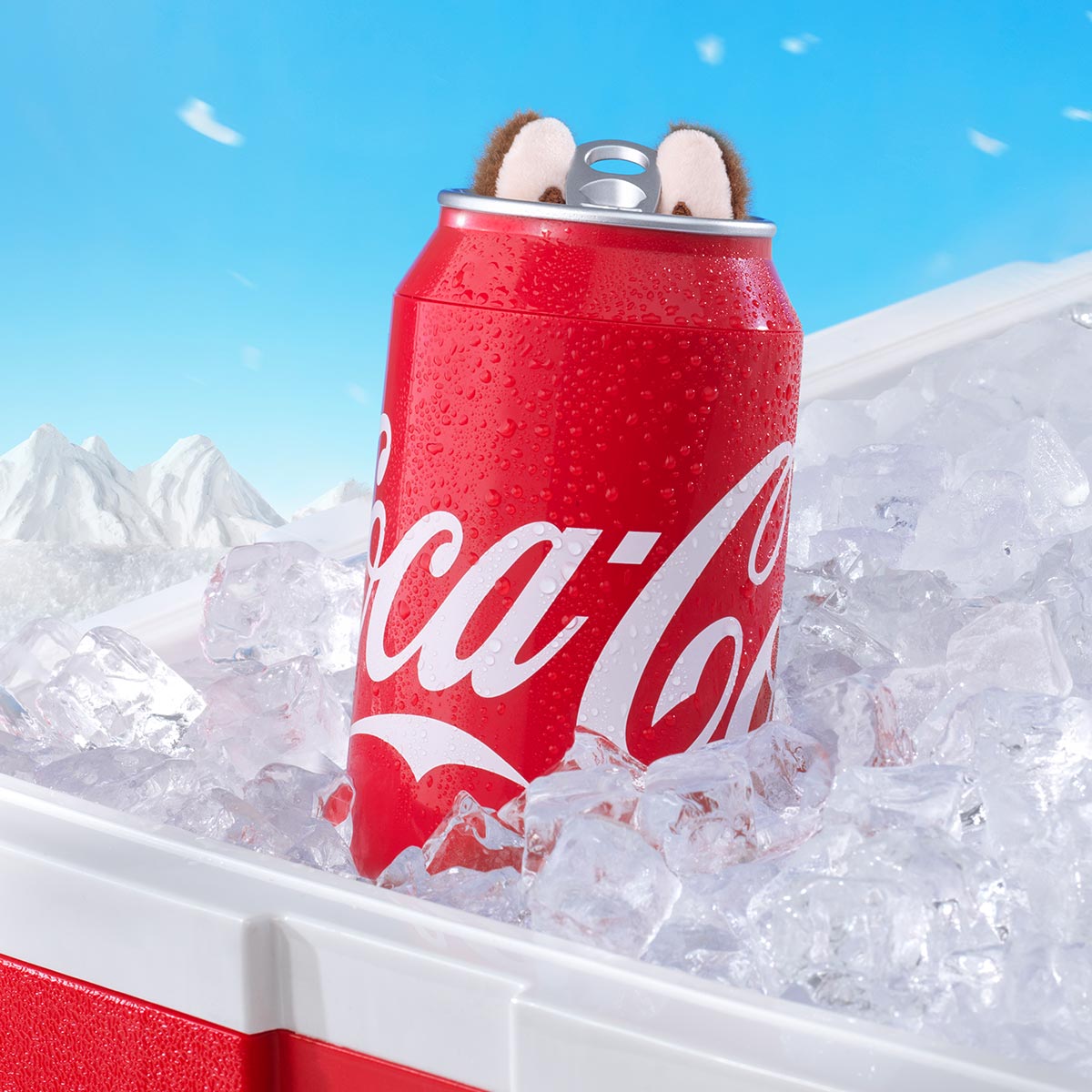 Pop Mart Labubu The Monsters Coca Cola Series Vinyl Face Sealed Case