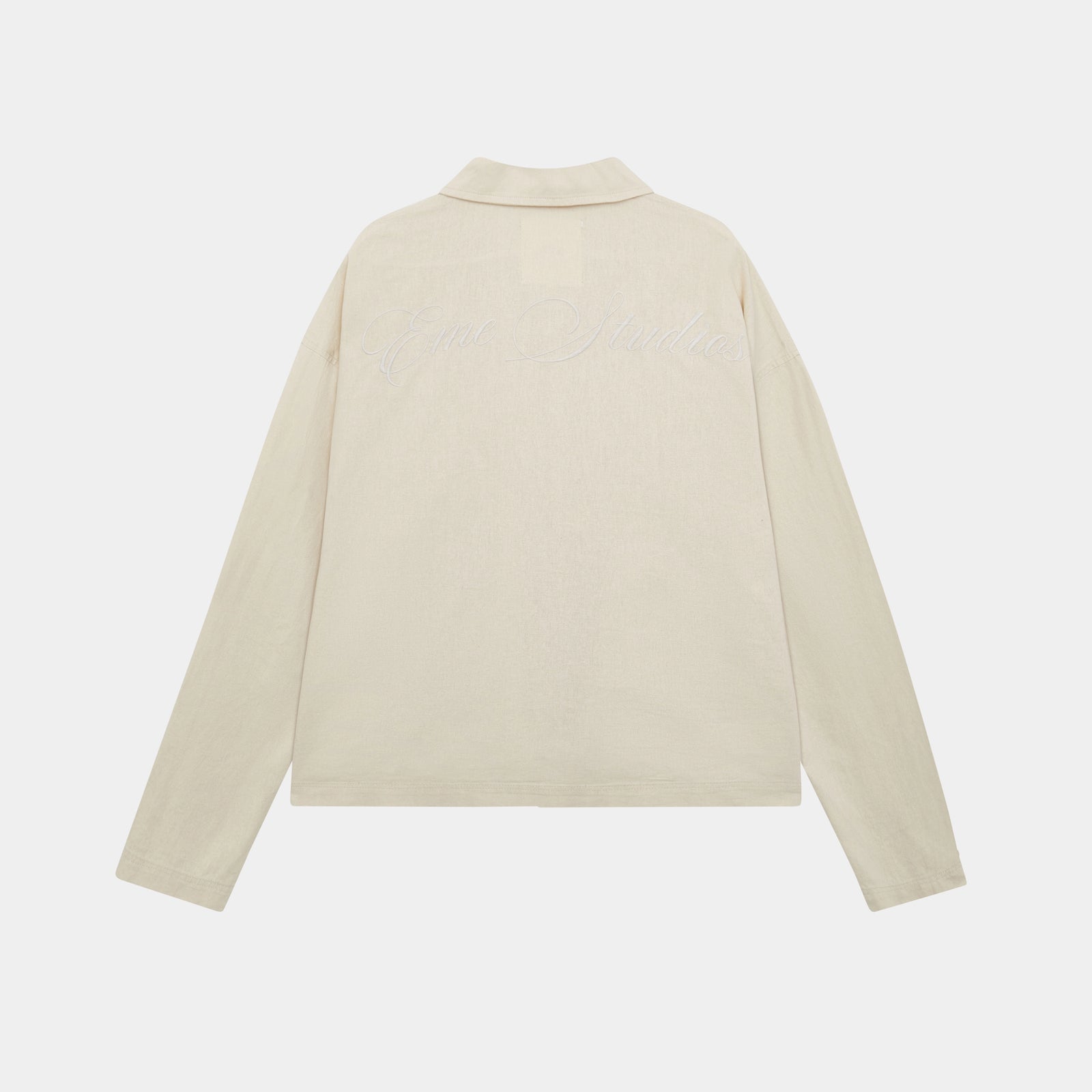 Eme Studios Quarry Off Sand Linen Shirt