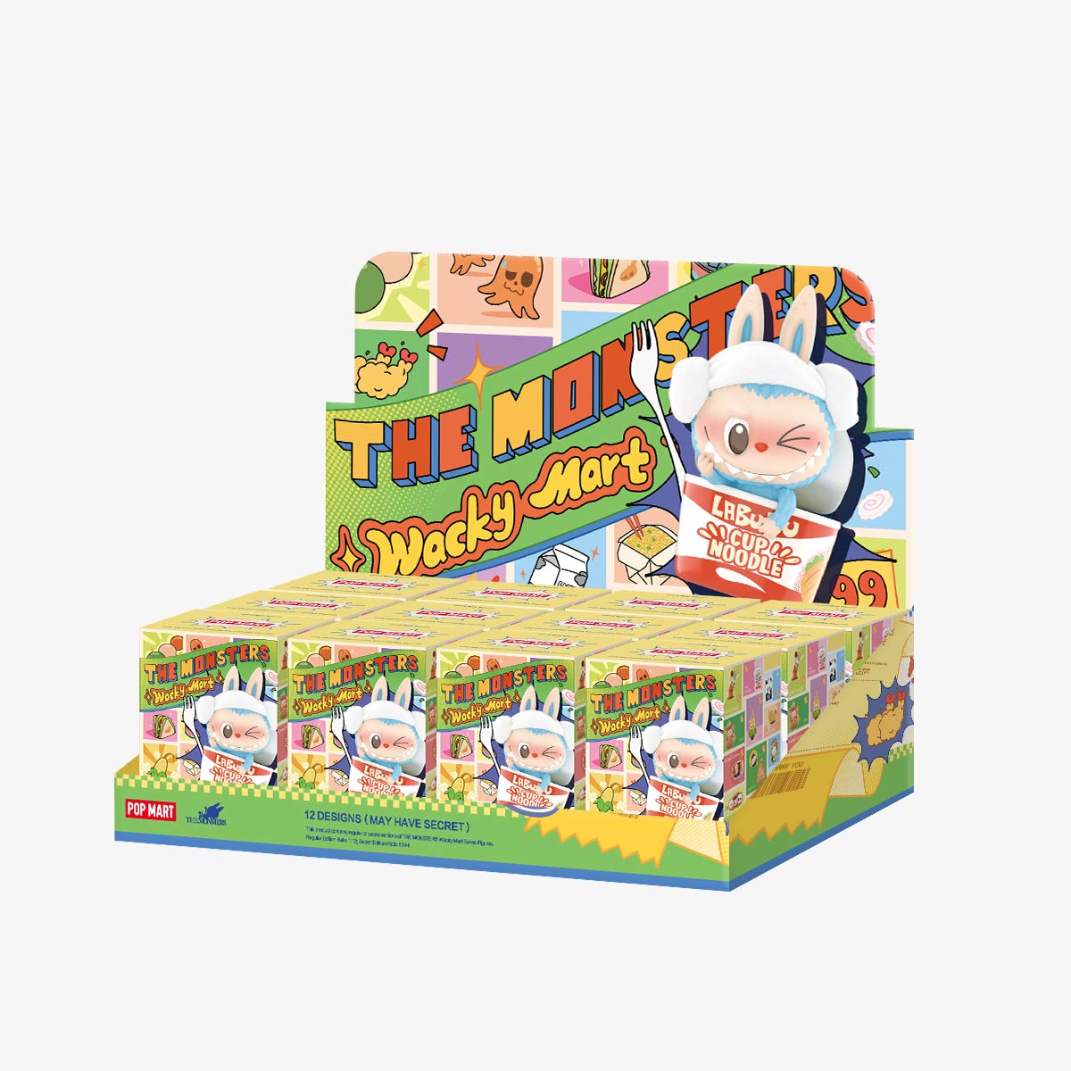 Pop Mart Labubu The Monsters Wacky Mart Series Figure Single Blind Box