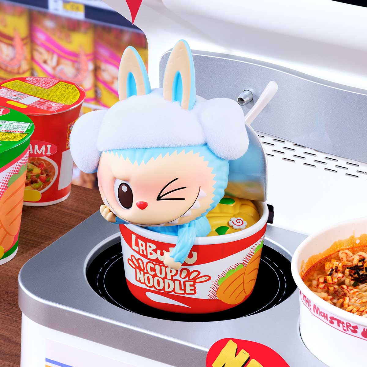 Pop Mart Labubu The Monsters Wacky Mart Series Figure Single Blind Box
