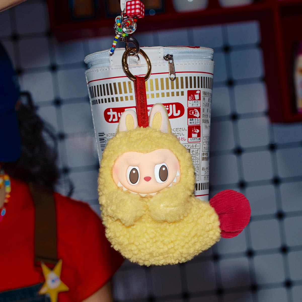 Pop Mart Labubu The Monsters Wacky Mart Series Fried Shrimp Figure