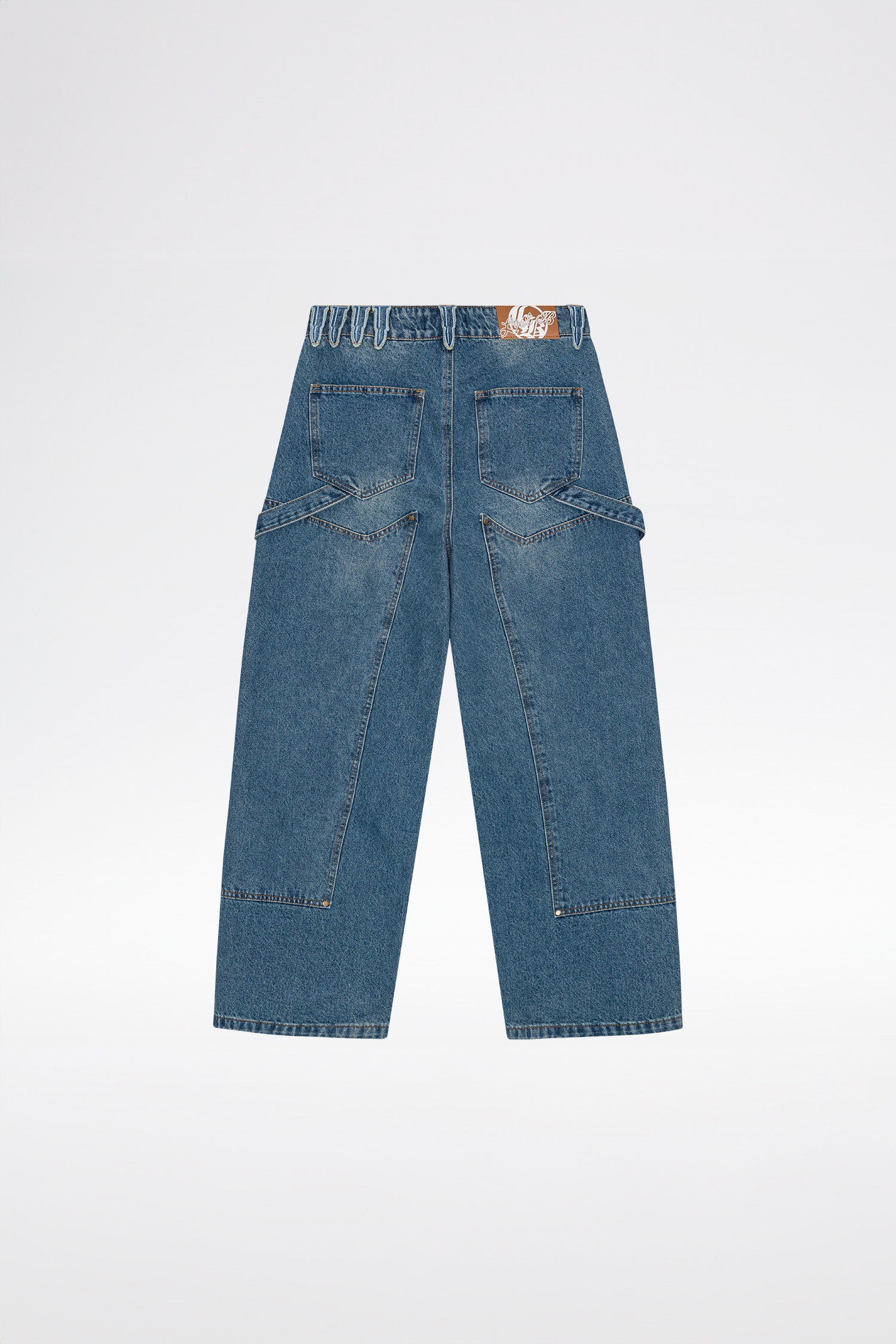 Lost Boys Baggy Carpenter Stonewashed Blue