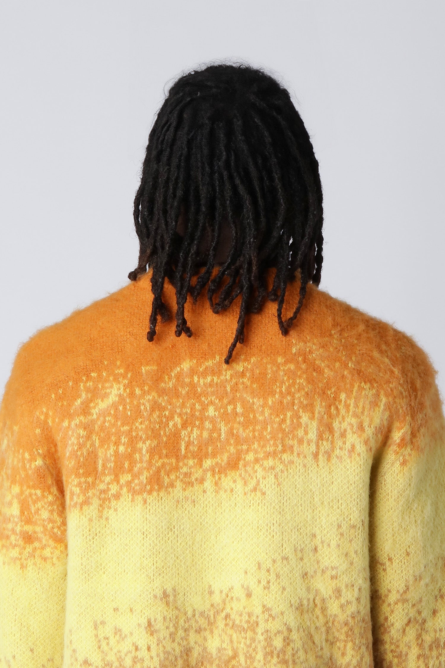 Lost Boys Mohair-Sweat Gelb Orange