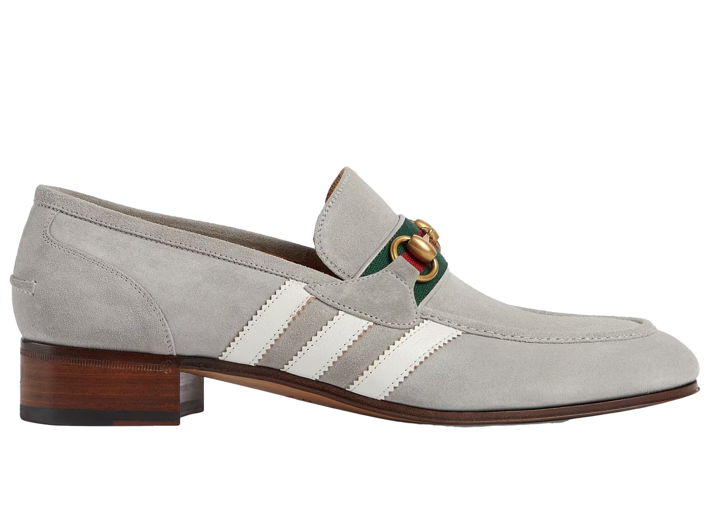 Adidas x Gucci Loafer 'Grey Suede'