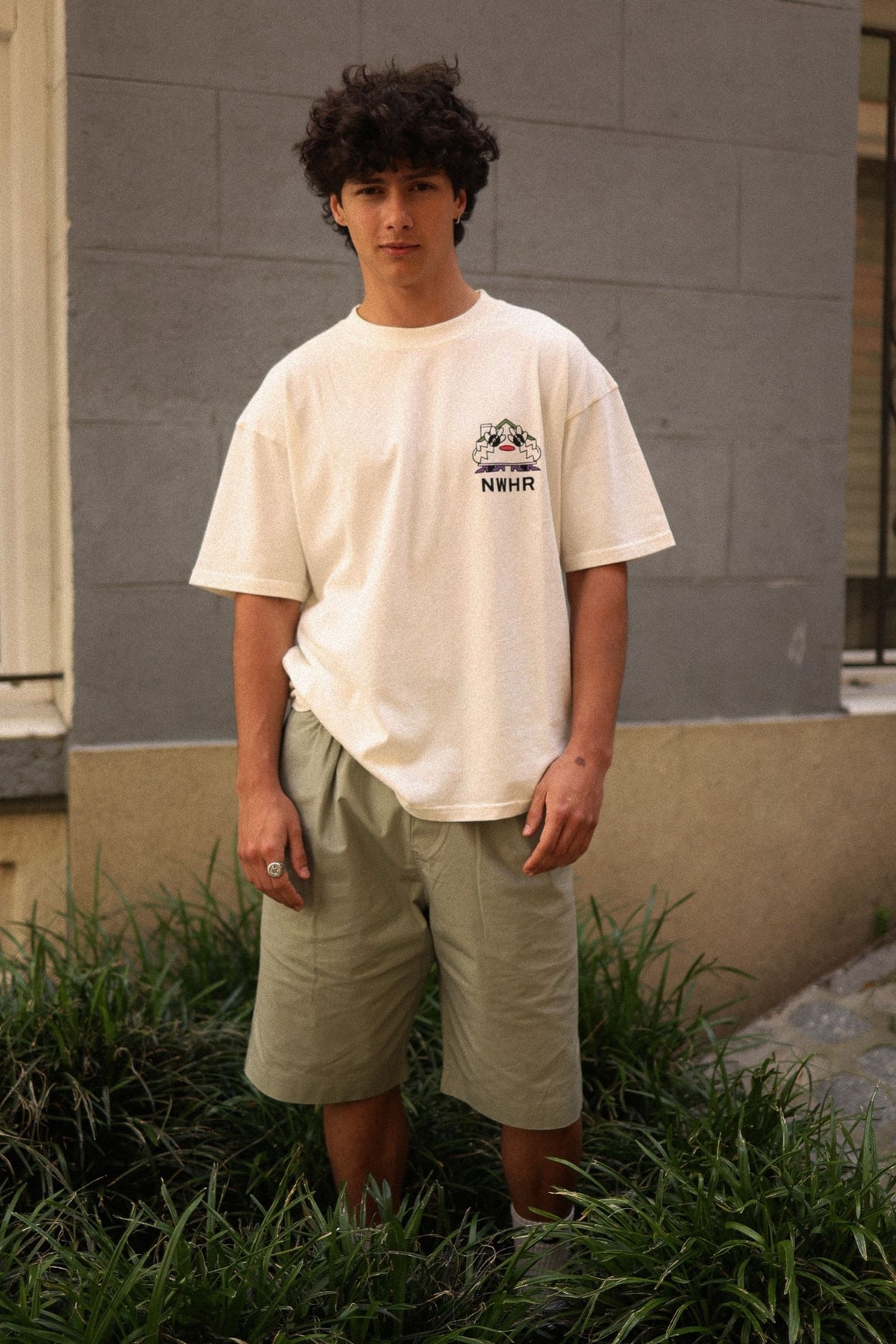 Nwhr House Club T-Shirt Beige
