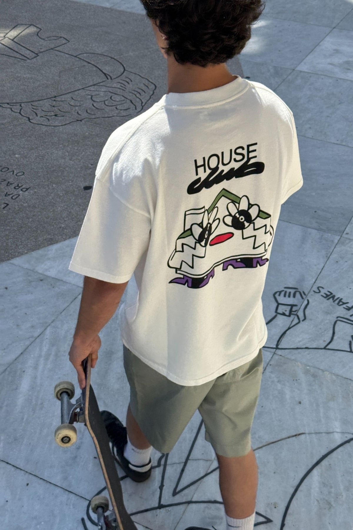 Nwhr House Club T-Shirt Beige
