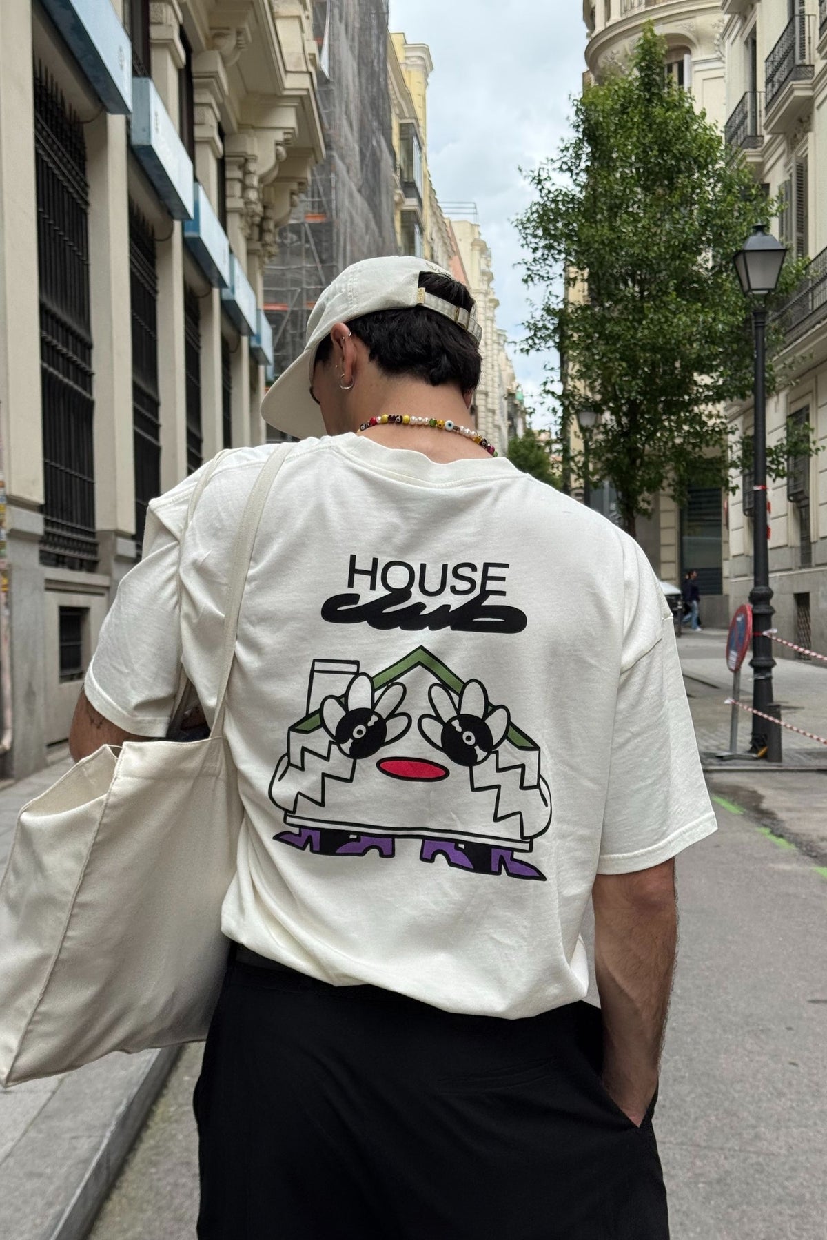 Nwhr House Club T-Shirt Beige