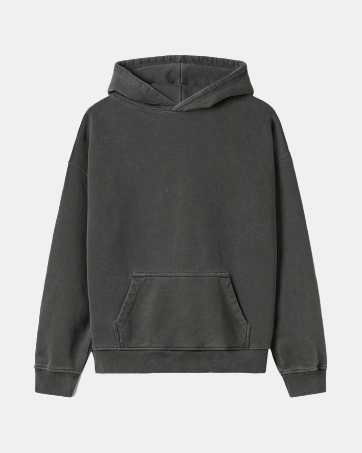 Velour Garments 600 GSM 'Anthracite' Hoodie