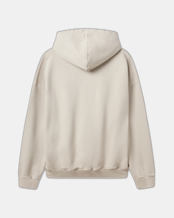Velour Garments 600 GSM 'Ecru' Hoodie