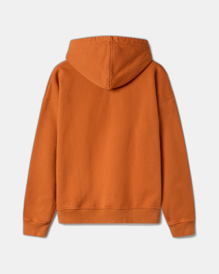 Velor Garments 600 GSM 'Orange Rust' Hoodie