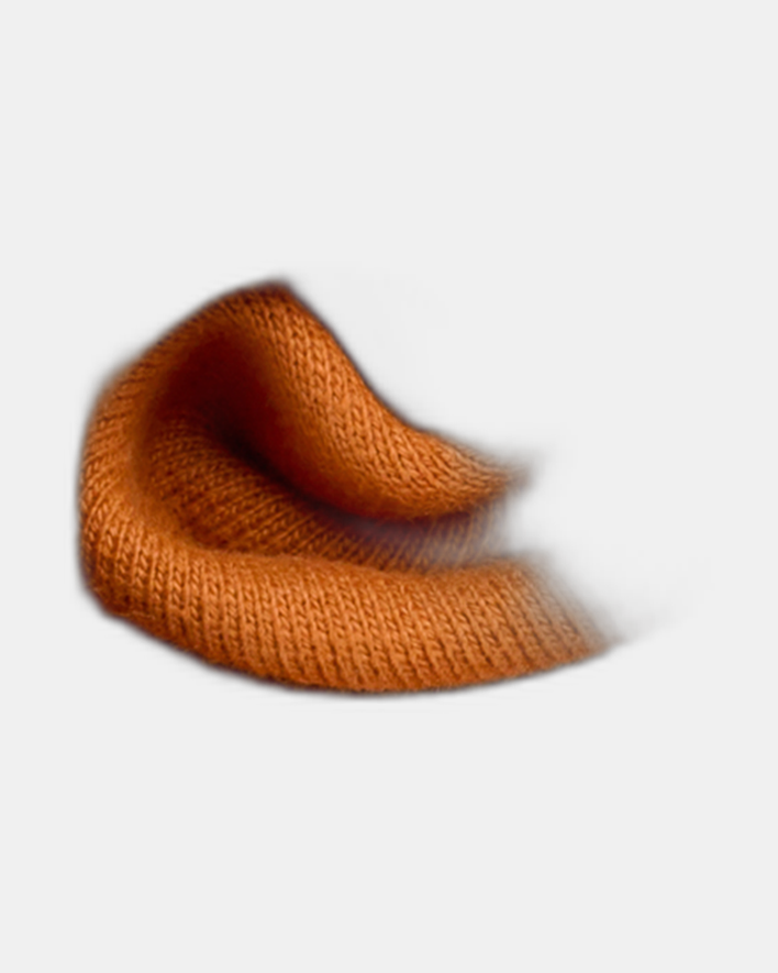 Velor Garments 600 GSM 'Orange Rust' Hoodie