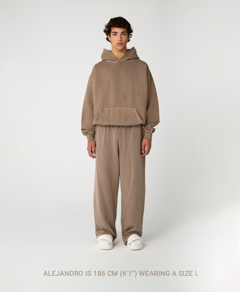 Velour Garments 600 GSM 'Dark Chocolate' Hoodie