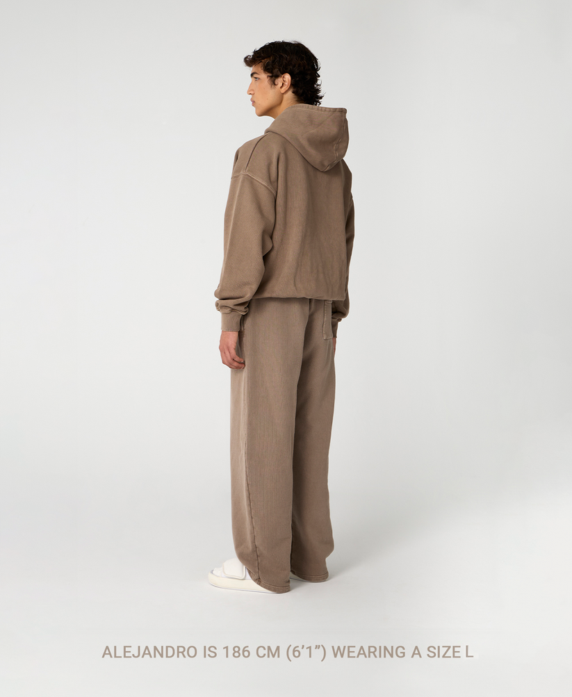 Velour Garments 600 GSM 'Dark Chocolate' Hoodie