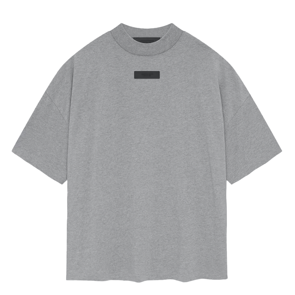 Fear of God Essentials Spring Tab Tee Dark Heather Oatmeal