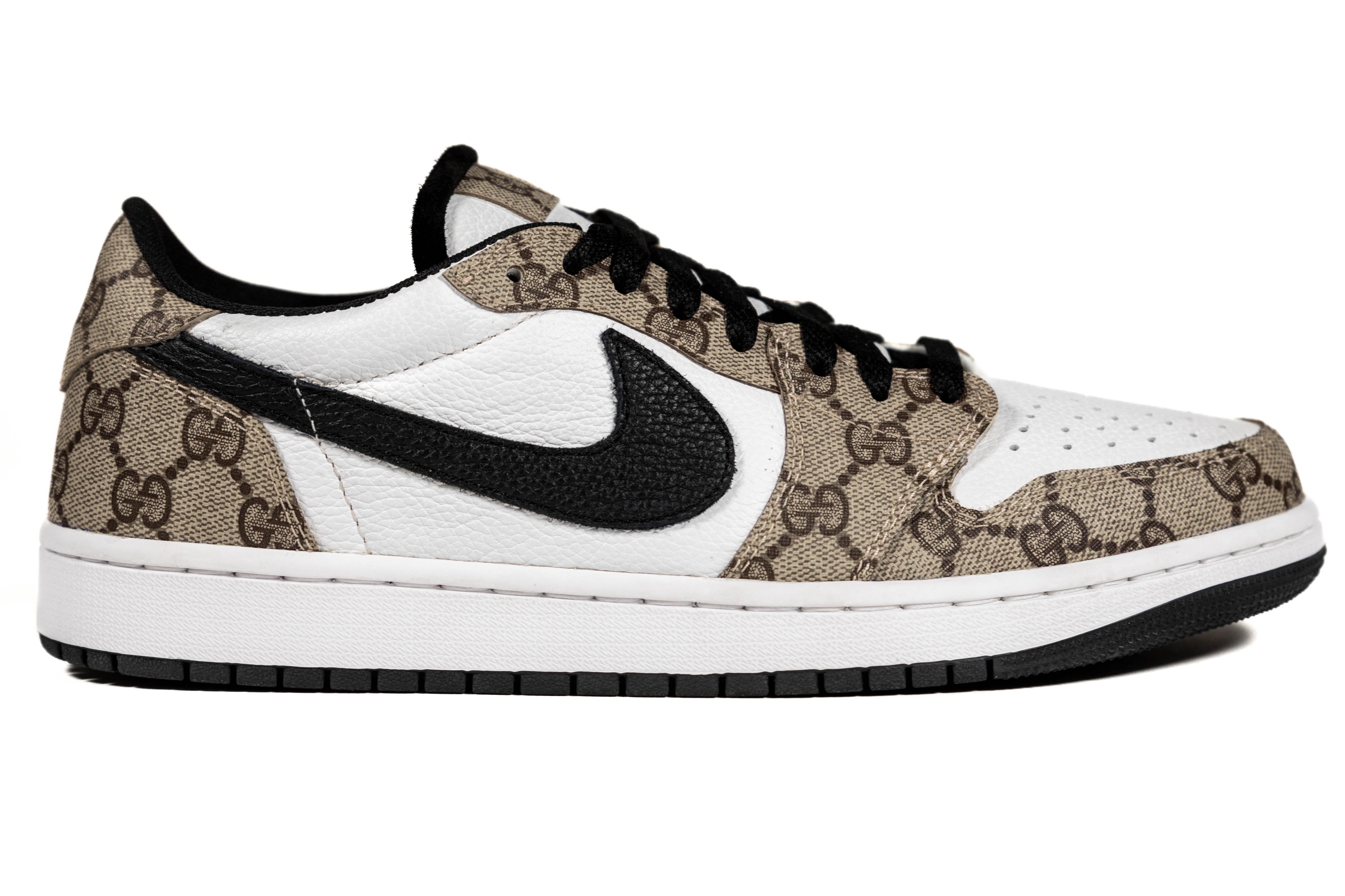 Air Jordan 1 Low 'Gucci Bespoke' by MBS Studio x Siji Studios