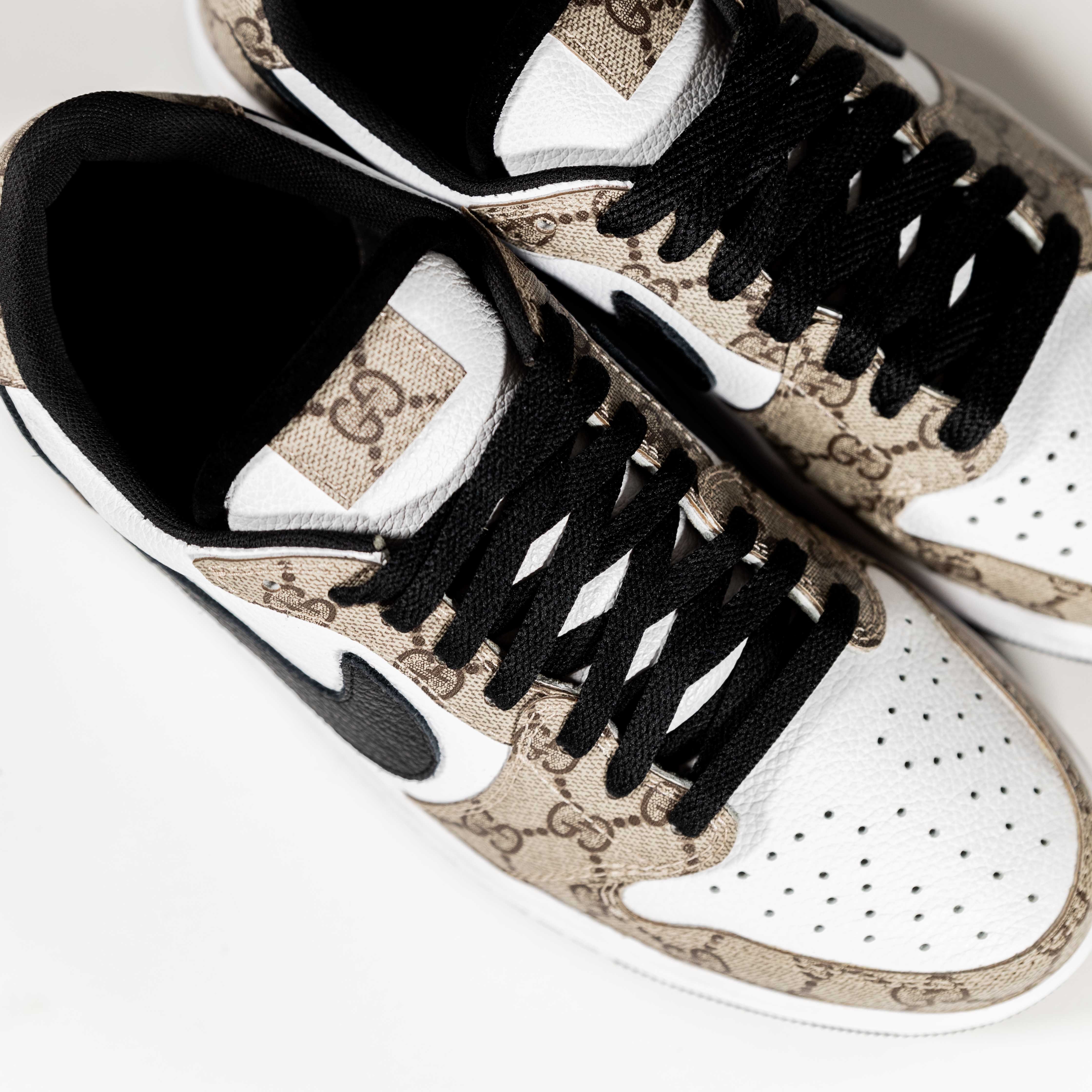 Air Jordan 1 Low 'Gucci Bespoke' by MBS Studio x Siji Studios