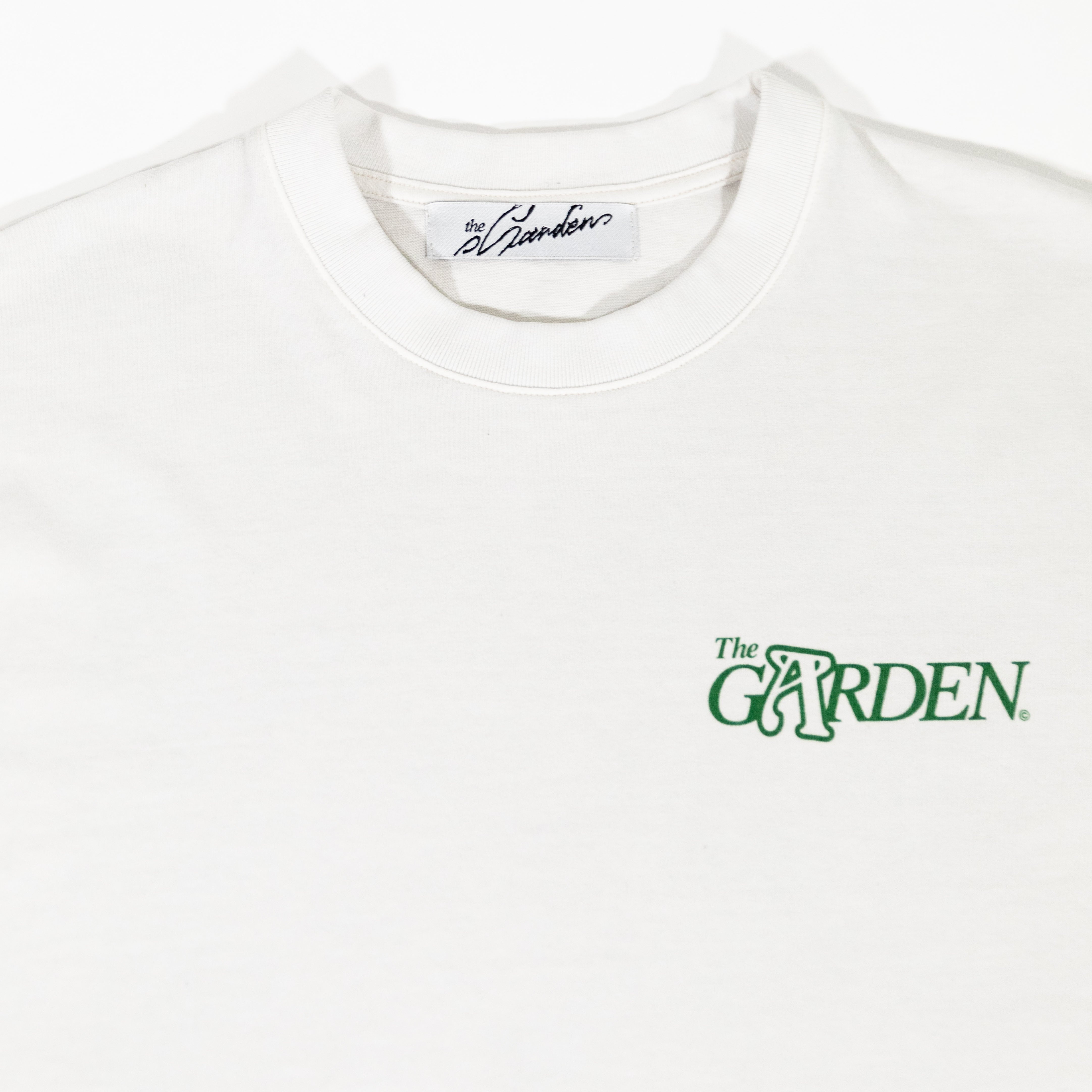 The Garden Casino T-shirt Beige/Green