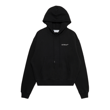 Off White Caravaggio Deposition Hoodie Black White