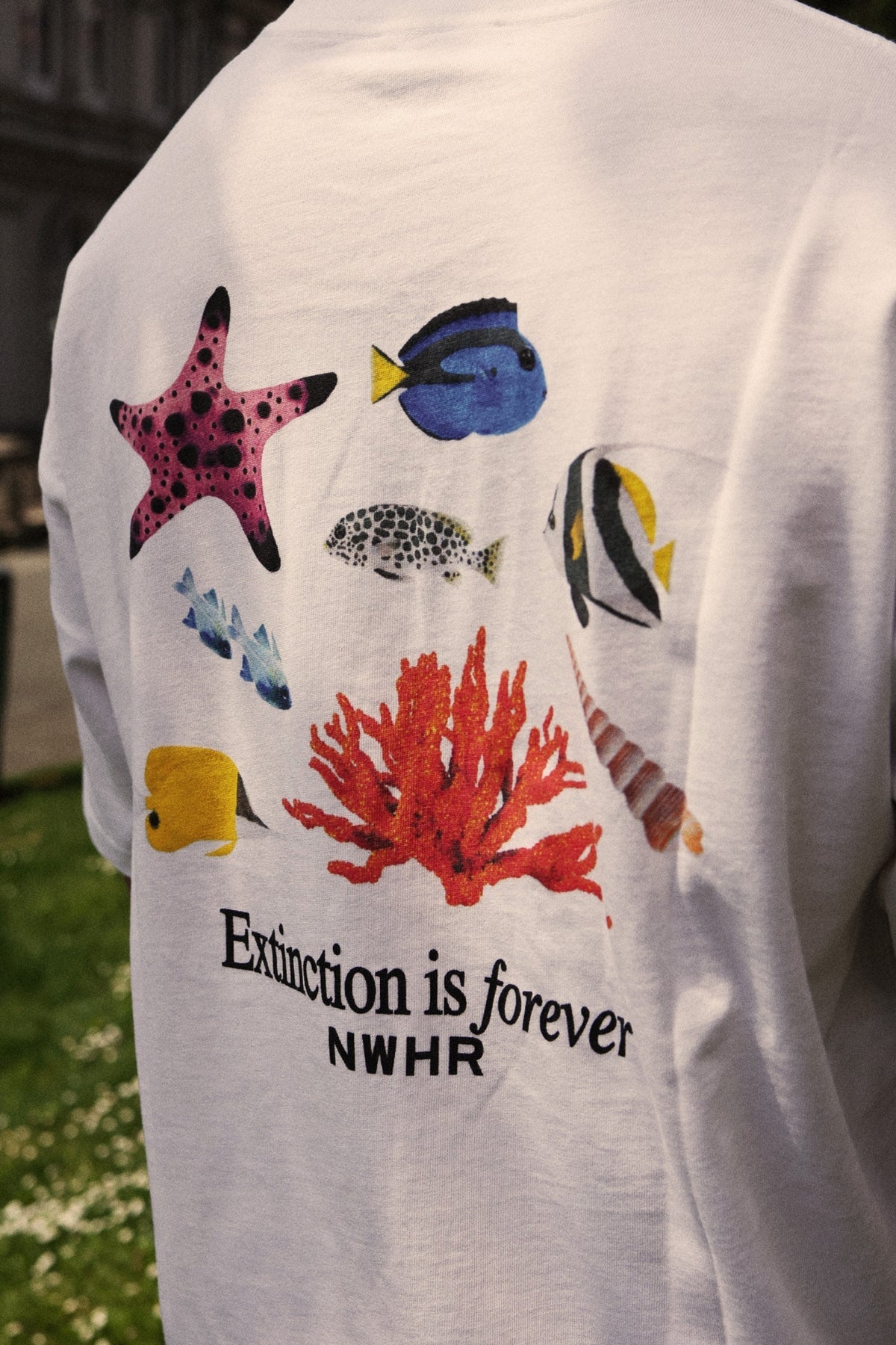 Nwhr Extinction Is Forever T-Shirt White