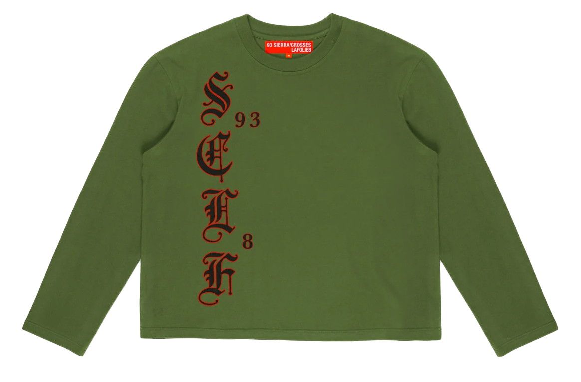 93 Sierra/Crosses LAFOLIE8 LS Green T-shirt